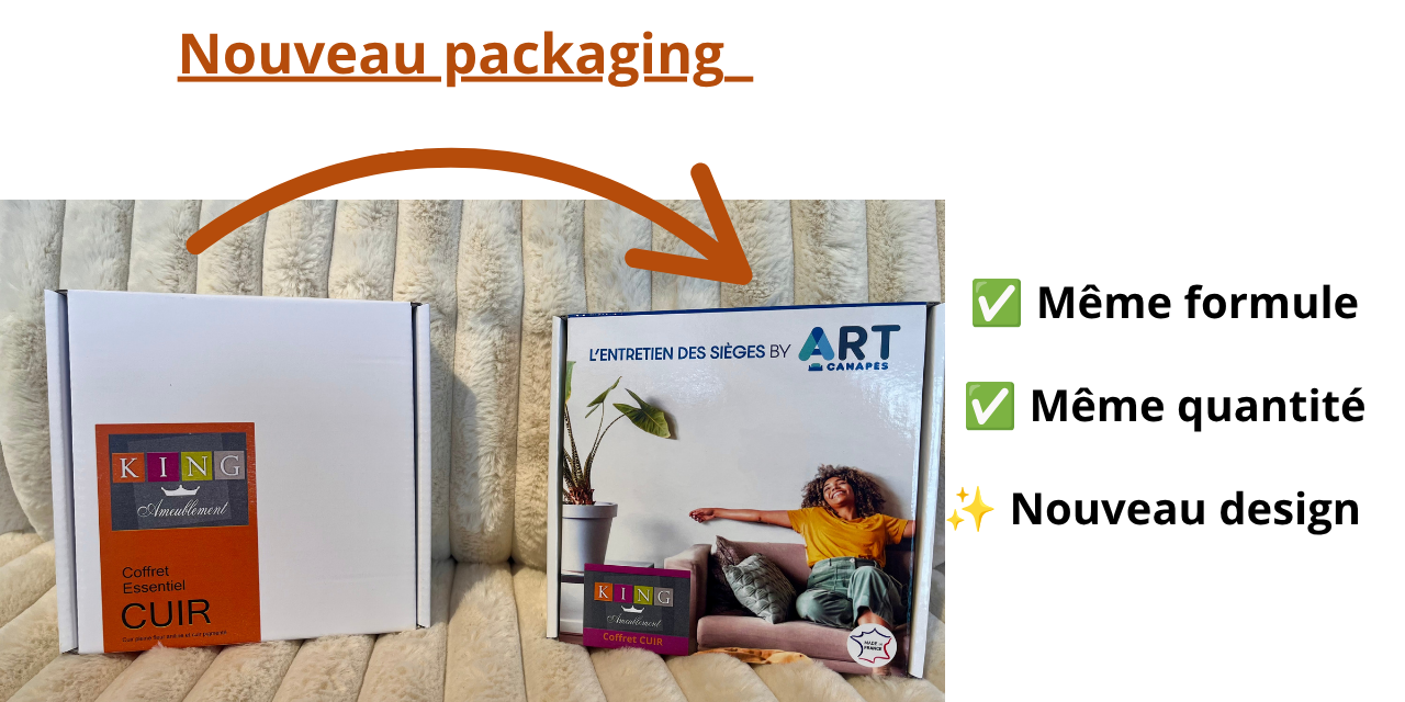 coffret entretien cuir soft marque ART