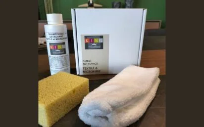 Coffret nettoyage textile et microfibre de la marque ART